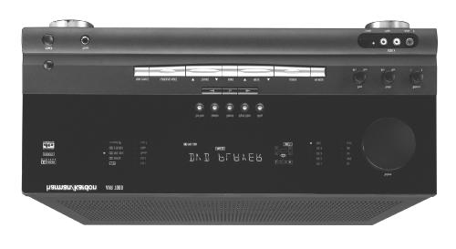 harman/kardon AVR7000 A/V DOLBY DIGITAL RECEIVER PRELIMINARY SERVICE MANUAL CONTENTS ESD WARNING....2 LEAKAGE TESTING.......3 BASIC SPECIFICATIONS...4 DETAILED SPECIFICATIONS...5 FRONT PANEL CONTROLS.