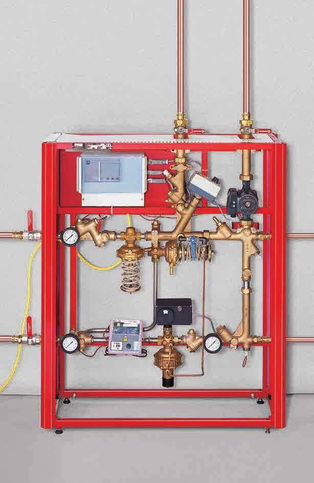 Application technology for metallic pipe installation systems Ediţia a 3-a Instalaţii de termoficare Profipress poate fi utilizat într-o instalaţie de termoficare Garnitură de etanşare din EPDM