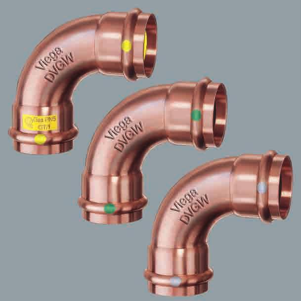 Application technology for metallic pipe installation systems Ediţia a 3-a Profipress / Profipress G Sortiment de racorduri prin presare Fig.