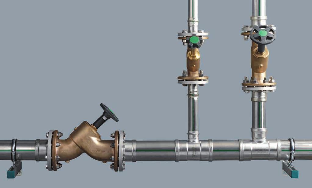 1 Instalaţia de apă potabilă Componente Exemple de utilizare Colector Sanpress Inox