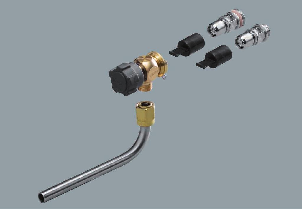 Application technology for metallic pipe installation systems Ediţia a 3-a Robinet de prelevare probe Easytop 4 2 3 1 5 6 7 8 Fig.
