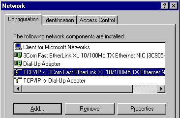 5.2 Setting TCP/IP Configuring the TCP/IP Settings of the PC Communication parameters such as the IP address must be specified also on the PC side.