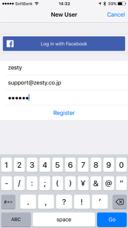 ! The registration page of pinout app Step 5 user registration and pinout kit setting or
