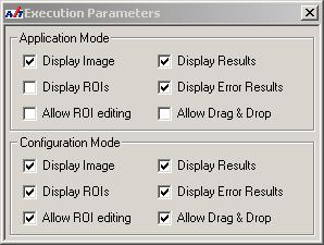 select what is to be displayed and whether ROIs can be edited
