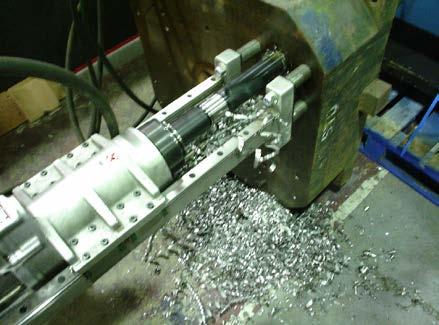 portable, drilling and boring machine for general drilling and stud removal applications.