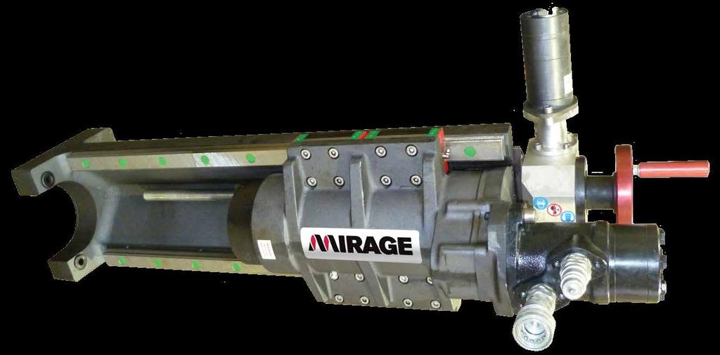 Our Mirage portable drilling and tapping machines use the latest linear guide ways and heavy duty spindles with ISO standard spindle tapers.