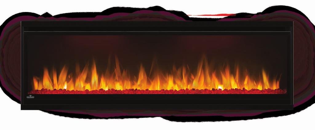 Easy to use, these fireplaces are plug and play - just hang on the wall and plug