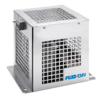 FUSS-EMV 3 phase allpole sinusoidal filter 2,5 A ac 400V + 25% min. 6 khz Manufacturer part number: 3ASFAP400-002,5 Caution! The switching frequency of the inverter has to be fixed at 6 khz!