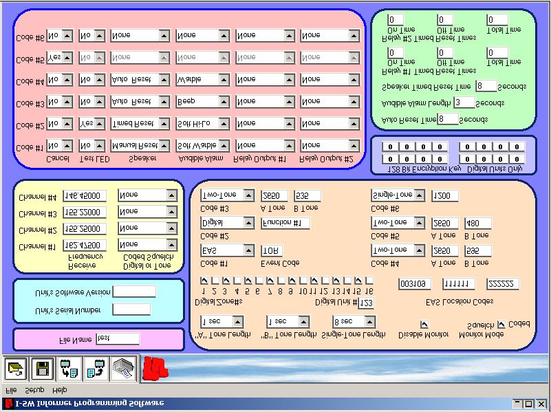 1-6 Screen Layout 1-7 GUI Description Serial Number This field is read from the unit. The factory programs the serial number when the Informer is built. The serial number cannot be changed.