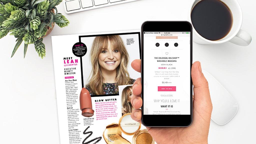 19 COSMOPOLITAN Augmented Reality Envrmnt turned traditional print media into more engaging content by overlaying an article with a video and purchasing options for Cosmopolitan.