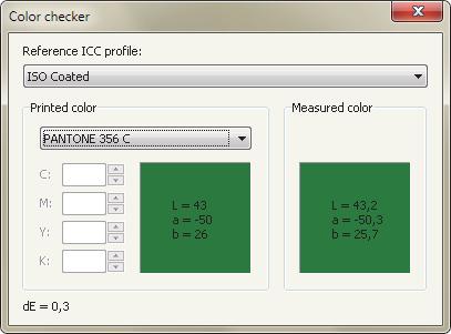 Click Next, and fill the color correction profile name (as it will appear in the Color correction profile setting of the printer profiles), and the raster proof profile name (as it will appear in the