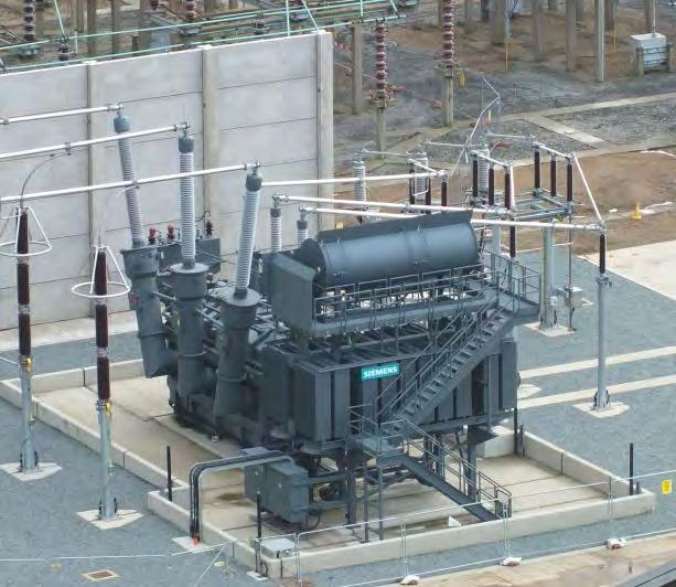 Reference for Autotransformer National Grid, UK Tilbury SGT Delivery 2009 240 MVA, three-phase AUT 403/132/14 kv