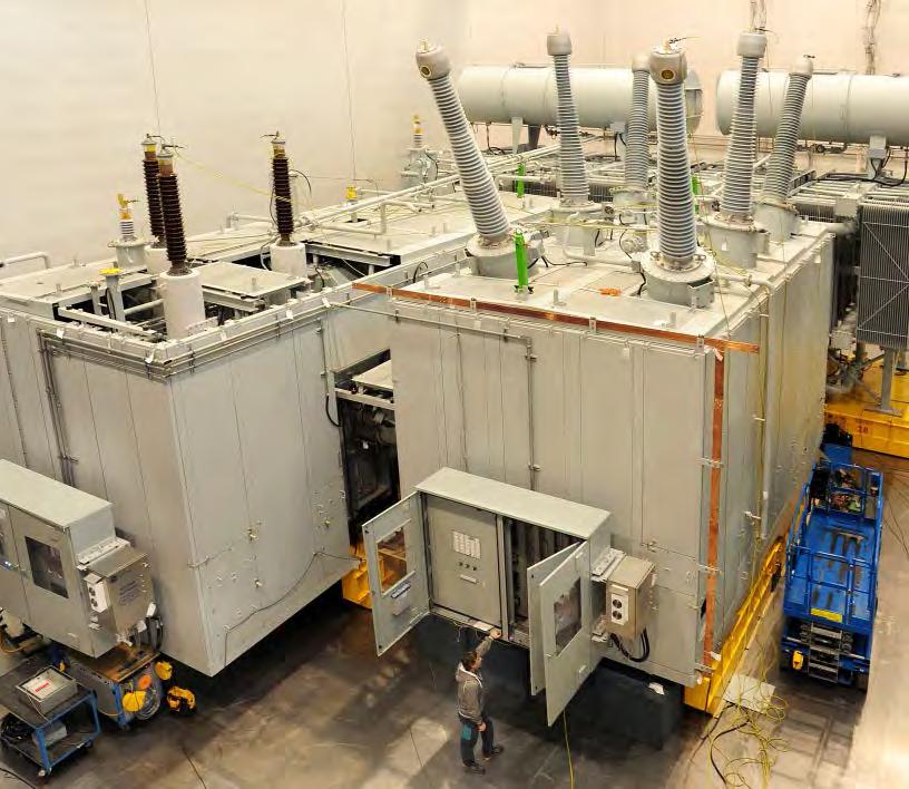 Reference for Phase Shifting Transformer Phase Shifting Transformer Consolidated Edison of New York, USA Ramapo Substation Delivered 2014 and 1 further unit