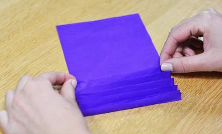 Tournament rosette to fa ste n cardboard colourful tissue paper (24 cm x 12 cm) scissors