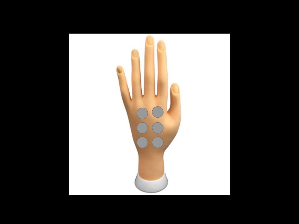 (a) Fabric Square Sensors (b) Pressure Sensors Figure 1: Hand Design Brainstorming 4.2 Glove Design Metric (1) Vibration Motors (2) Linear Resistant Actuators Price $4.96/motor $6.