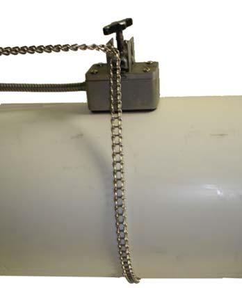 FLUXUS F601 ladder chain mounting accessory LM transducer frequency: M, Q chain length: 30/78 in outer pipe diameter: max.