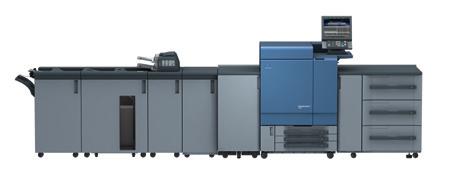 bizhub PRESS C8000, production system System configurations The bizhub PRESS C8000 can be configured in nearly 40 different product versions.