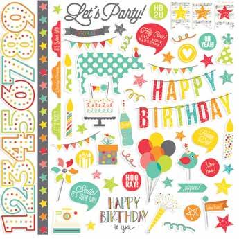 12x12 sticker sheets Expressions Cardstock