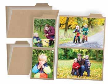 #4081 6 per unit 10 per pack Photo Booklets #4539 6 per unit {1} 4x6 Photo Booklet with 4 pocket pages and {1} 3x4 Photo Booklet with 4 pocket pages Designed for 6x8 SN@P!