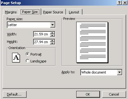 Se va deschide o fereastra in care se va vedea cum arata documentul. Înainte de a fi imprimat documentul, va trebui stabilit formatul paginii.