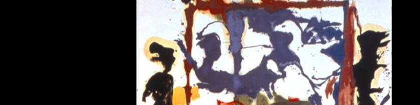 7. Swan Lake 1 1961, oil on canvas, 5 11 x 9 7, Private collection With this painting, Frankenthaler began a period of intense activity that involved a series of works resembling Rorschach-like blots