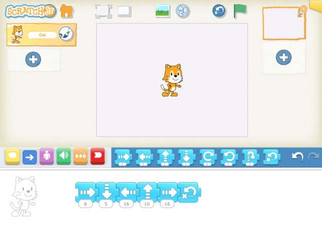 Lesson 1: Movement Blocks and the Reset Button Lesson 1: Movement Blocks and the Reset Button In this lesson, students will learn how to use the ScratchJr interface and they will write a simple