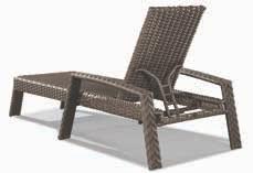 Stackable Chaise W37 D86 H41 ARM 21
