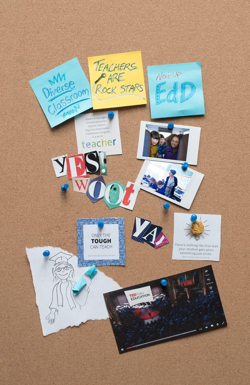 WHAT TO INCLUDE: Create Your Inspiration Board Your reasons for earning an MEd How it ll feel when you have your MEd in hand Who you re doing this for It doesn t matter whether your passion is glue