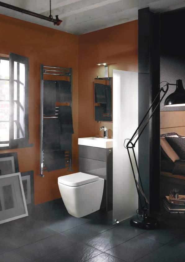 500mm min 340mm 850mm eg: Key 510mm Door COMBI SPACE SAVER. A UNIQUE SOLUTION TO THE SMALLEST ROOM, CLOAKROOM, UNDERSTAIRS.