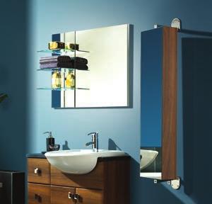 Mirrors Mirrors really reflect the light around a room and give a dramatic sense of extra space in the smaller