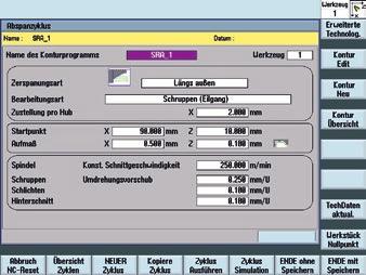 Tool management Simple, menu-controlled input and management of tool data with the
