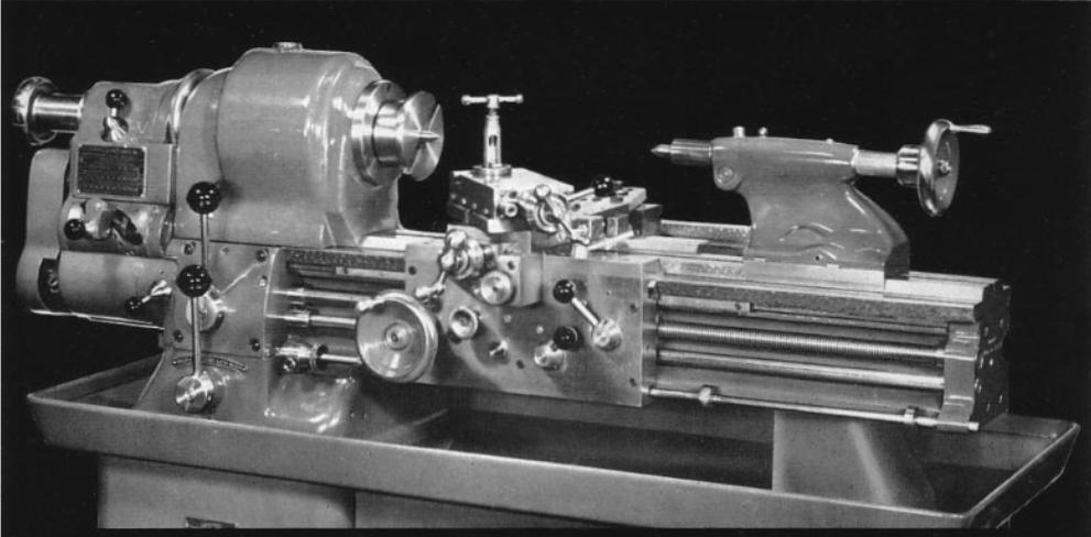 FIFTY YEARS EXPERIENCE IN MANUFACTURING ACCURATE HIGH SPEED TOOL ROOM LATHES IS EMBODIED IN THIS MODERN MACHINE C IS THIS HAPPENING IN YOUR TOOL ROOM?