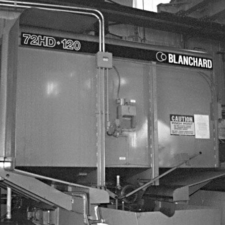BLANCHARD GRINDING TO 144" Alro uses Blanchard grinding machines capable of producing maximum surface