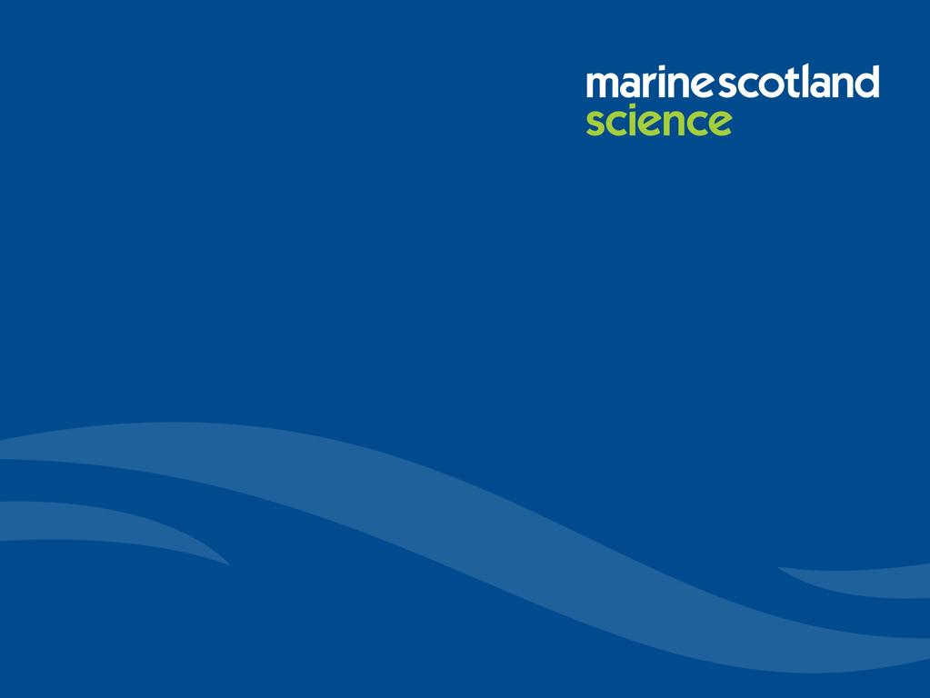 Thank you for listening Marine Scotland Interactive Peter.