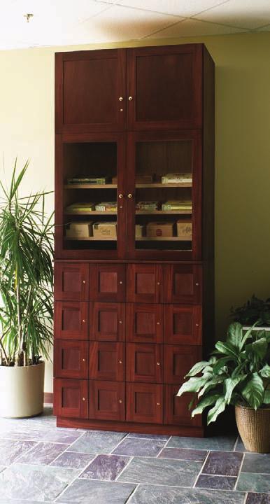 retail & hospitality cigar lockers standard & custom designs free standing & built-ins Cigar Lockers Locker