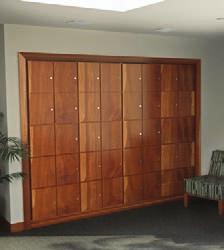 offers a full line of freestanding and built-in cigar lockers.