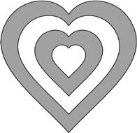 8. The diagram shows four overlapping hearts. The areas of the hearts are 1 cm 2, 4 cm 2, 9 cm 2 and 16 cm 2. What is the grey area? (A) 9 cm 2 (B) 10 cm 2 (C) 11 cm 2 (D) 12 cm 2 (E) 13 cm 2 9.