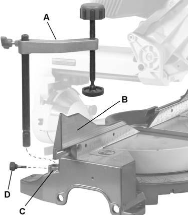 3) of the dust bag (A, Fig. 3). 2. Place the dust bag neck opening around the exhaust port (C, Fig. 3), and release the collar wings (B).
