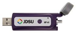 JD730-series high-precision RF power sensors measure RF power connected via USB to the analyzer.