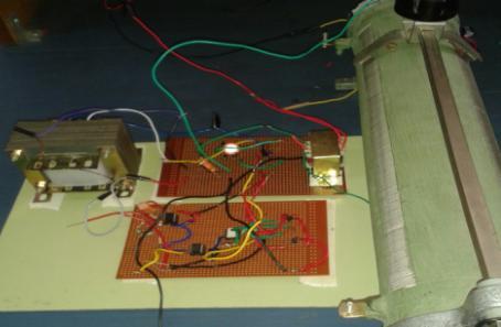 1 Breadboard Testing Circuit of Flyback Converter Fig7: Breadboard