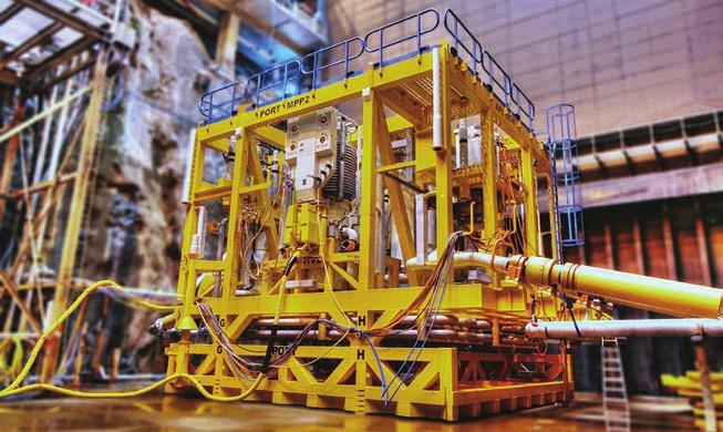 Complete Range of Subsea Pumps The initial approach to the OneSubsea multiphase pump systems focused on trial testing of various pump concepts, such as twinscrew and piston pumps, before