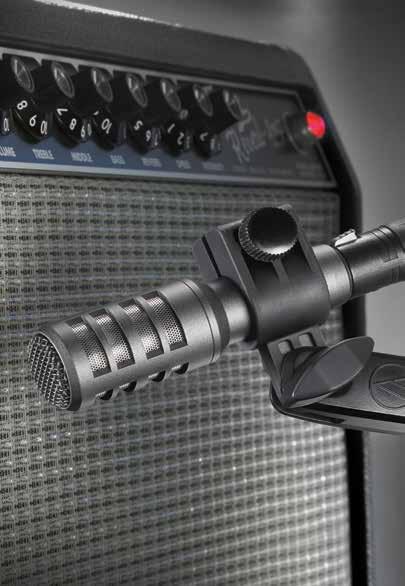 Instrument Microphones Artist Elite AE2300 Cardioid Dynamic Instrument Microphone cardioid top applications: toms, guitar cabinets, horns Excels in high-spl applications Proprietary double-dome
