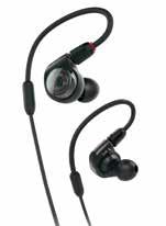 Powerful single balanced armature drivers provide an accurate full-range response frequency response: 20 18,000 Hz included accessories: Carrying case, silicone eartips (XS/S/M/L), 6.