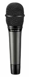 Vocal Microphones Artist Series ATM710 Cardioid Condenser Handheld Microphone cardioid ATM610a Hypercardioid Dynamic Handheld Microphone hypercardioid top applications: vocals top applications: