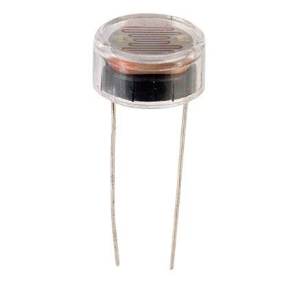 Light Dependent Resistors A Light Dependent Resistor or LDR consists of a cadmium sulphide track set out on an insulator base.