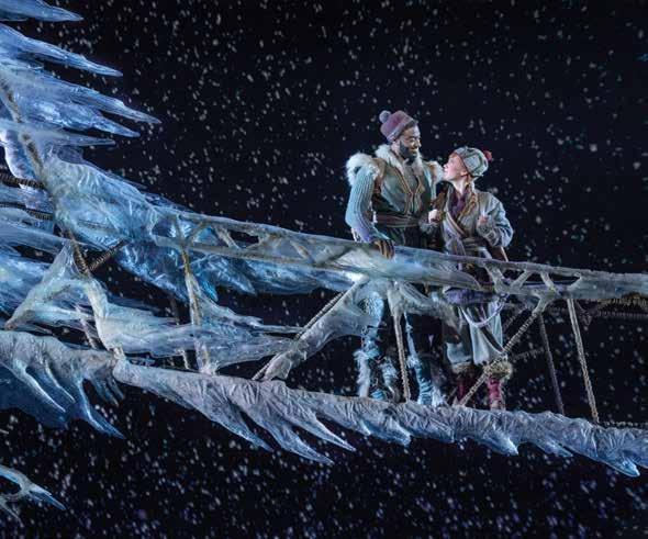 If you and your family are among the millions who love Disney s animated film Frozen, you ll be astounded by the richness of FROZEN the Broadway Musical opening this February.