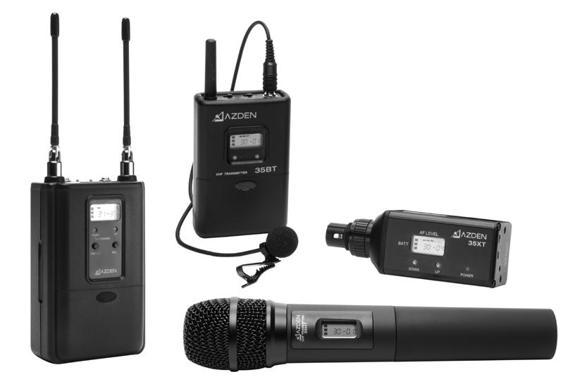 330 DUAL-CHANNEL CAMERA-MOUNT UHF WIRELESS MICROPHONE
