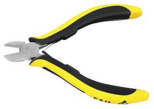 1/4 16 50 175 6 0560 Electronic Nose Pliers For gripping small parts and forming wires Smooth inside jaws, edges rounded With lap-joint and opening spring