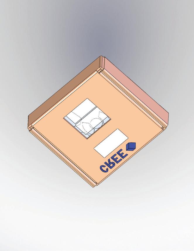 Reel ID Boxed Reel Label with Cree Order Code, Qty, Reel ID, PO # Patent Label