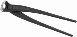 PIERS END NIPPERS HEAVY DUTY SHEARS - ISO 9242 - Semi round riid branch for easy handlin. - «HF» treated cuttin edes for loner lifetime and enhanced cuttin performance. - Max cuttin capacity: 4.